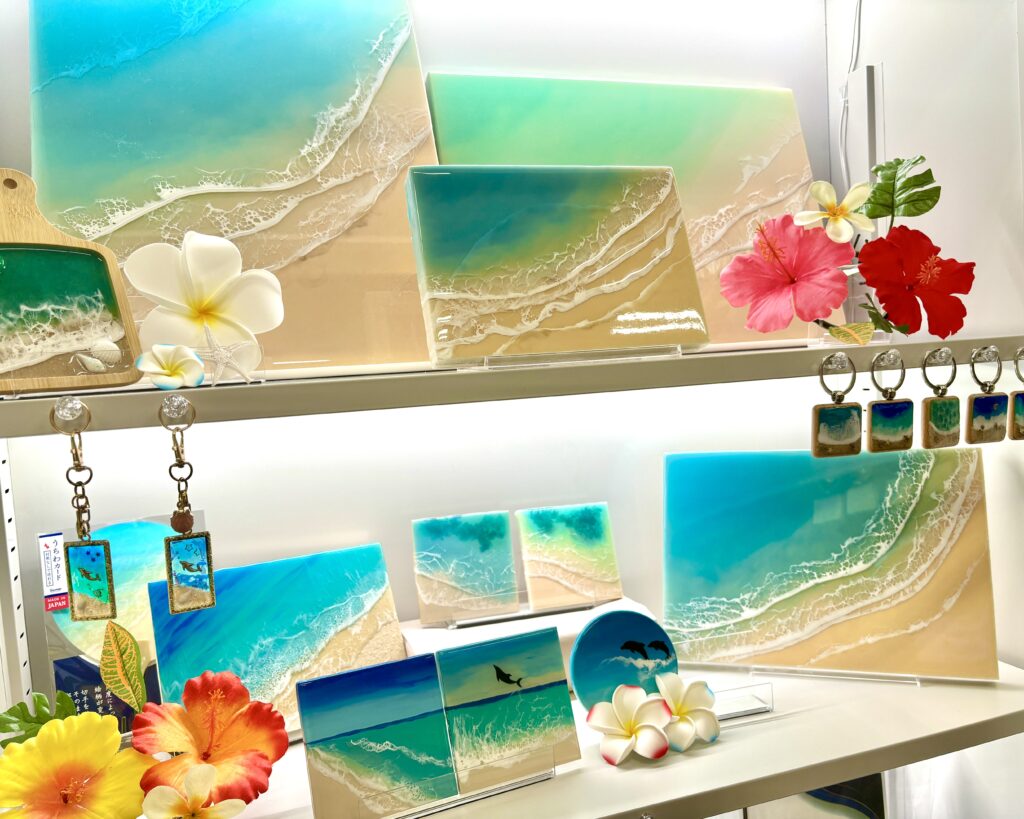 レジホコ | 海レジンアート体験｜世界に一つだけの海アート体験